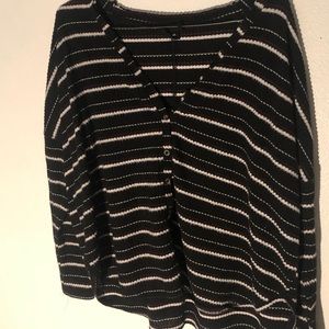 Striped urban outfitters button up top